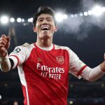 Takehiro Tomiyasu. (Photo Credit: Arsenal Media).