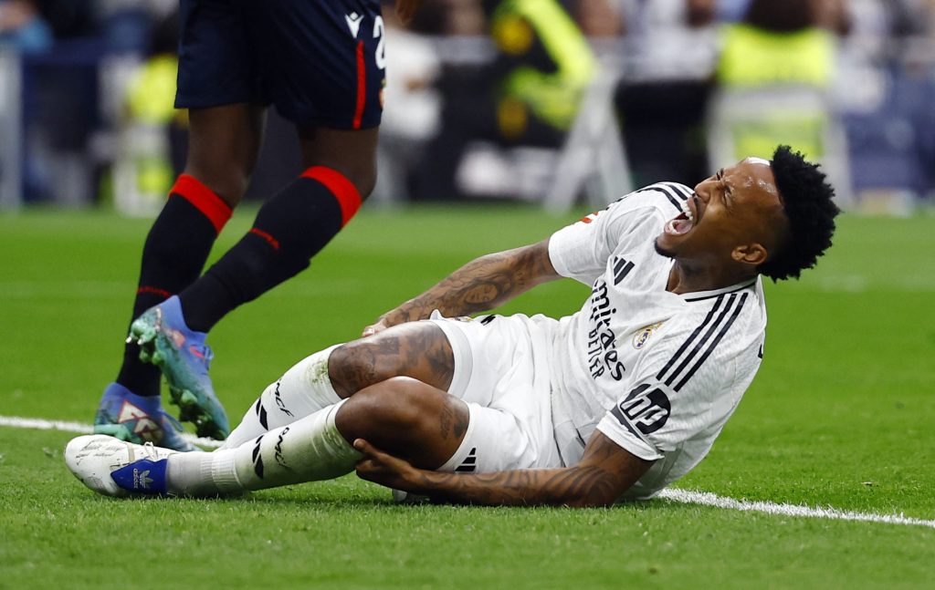 Real Madrid Defender Eder Militao Suffers Serious Injury  (Photo Credit: Real Madrid Media )