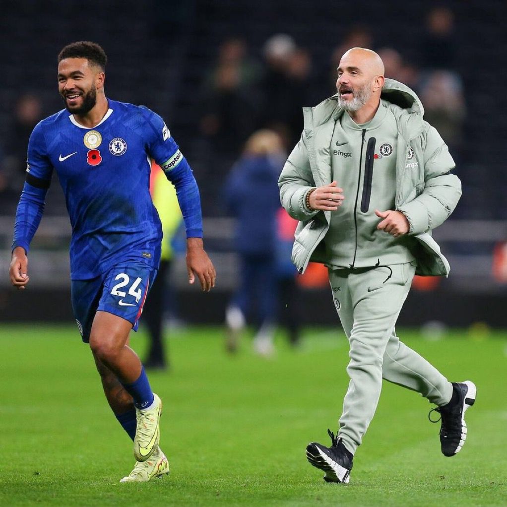 Reece James and Enzo maresca (Photo Credit: Chelsea Media Via X)
