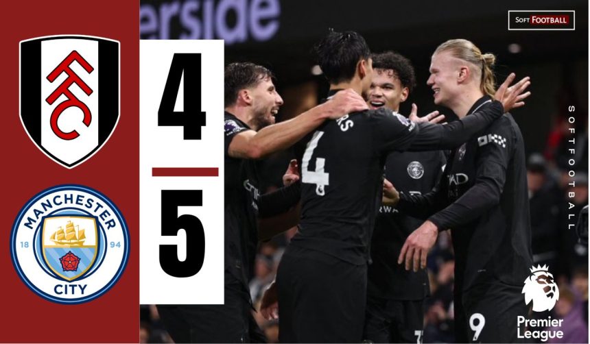 Fulham vs Manchester City (Photo Credit: Softfootball Media)