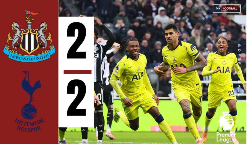 Newcastle vs Tottenham (Photo Credit: Softfootball Media)