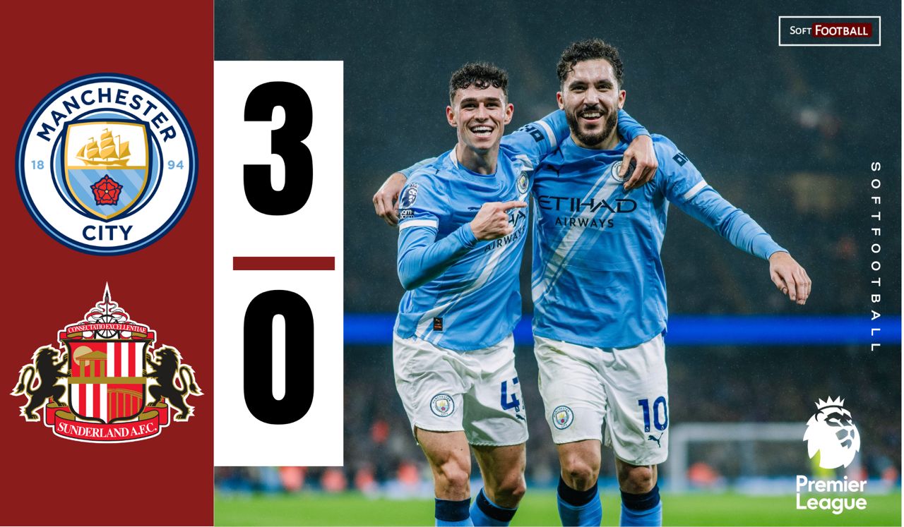 Manchester City Vs Sunderland (Photo Credit: Softfootball)