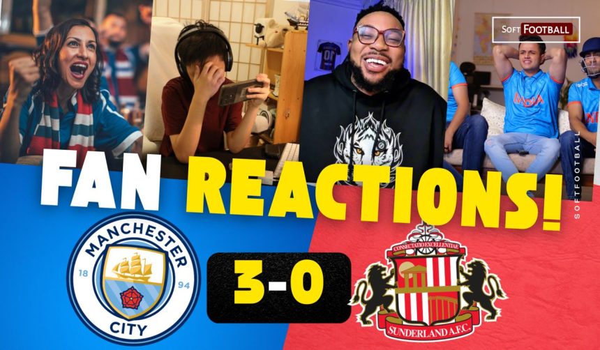 Manchester City vs Sunderland (Photo Credit: Softfootball Media)