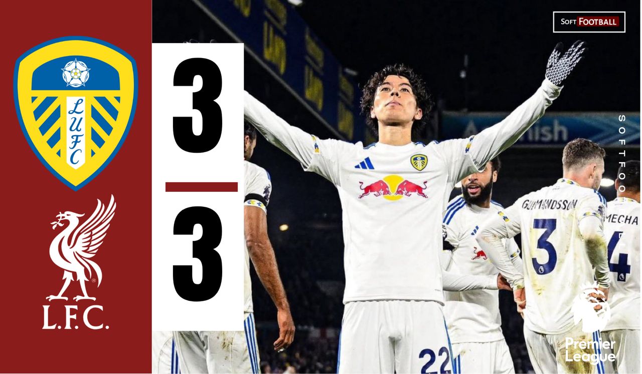 Leeds united vs Liverpool (Photo Credit: Softfootball Media)