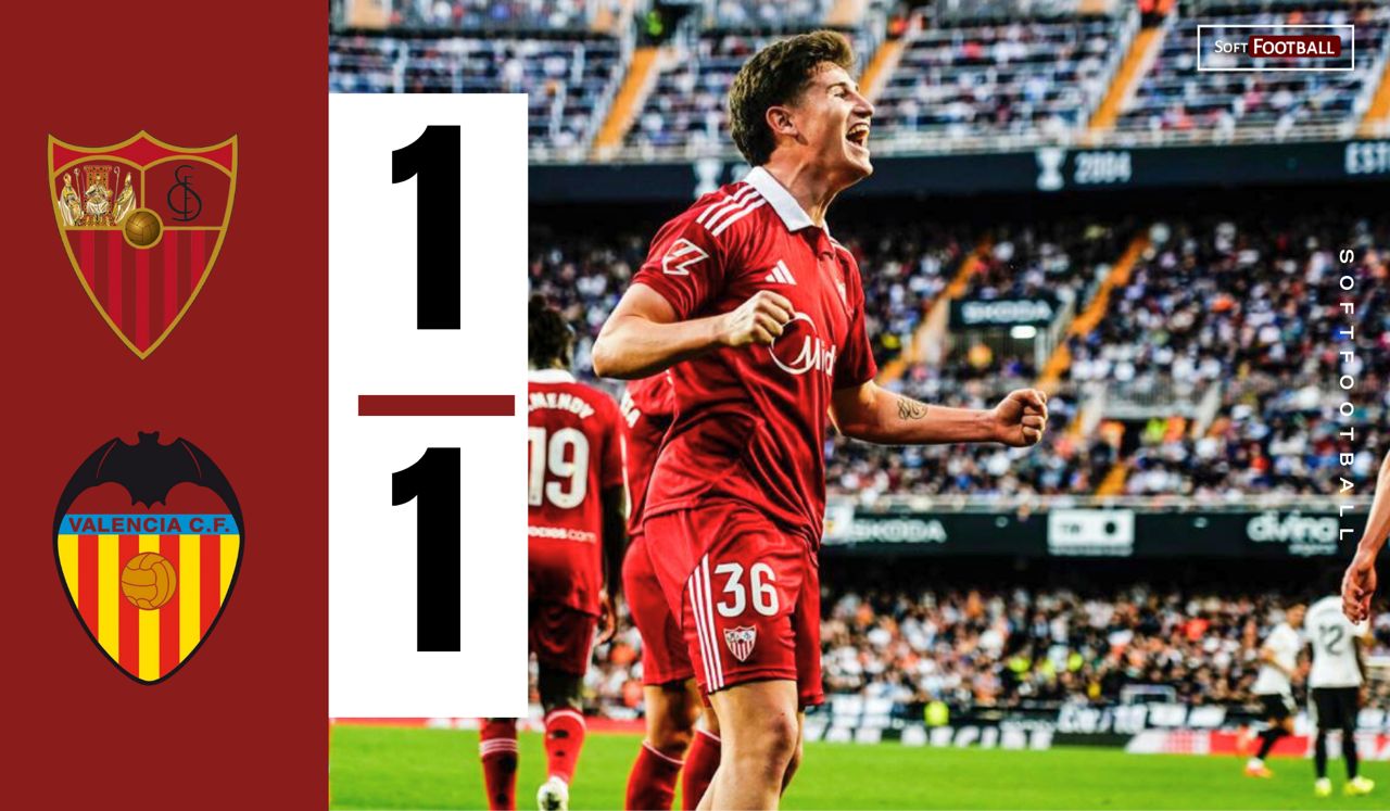 Sevilla vs Valencia (Photo Credit: Softfootball Media)