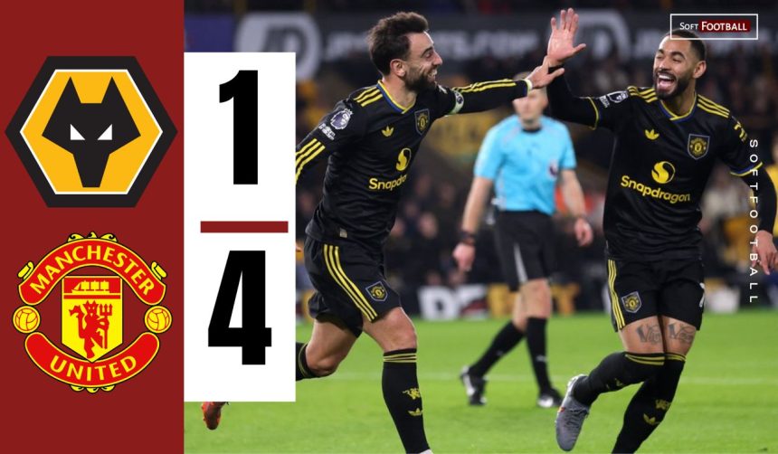 Wolves vs Manchester united (Photo Credit: Softfootball Media)