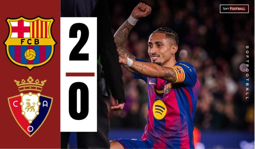 Barcelona vs Osasuna (Photo Credit: Softfootball Media)