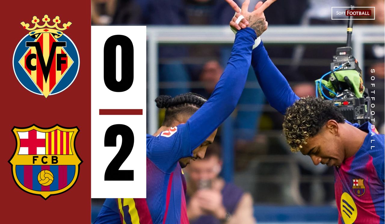 Villarreal v Barcelona. (Photo Credit: Softfootball Media).