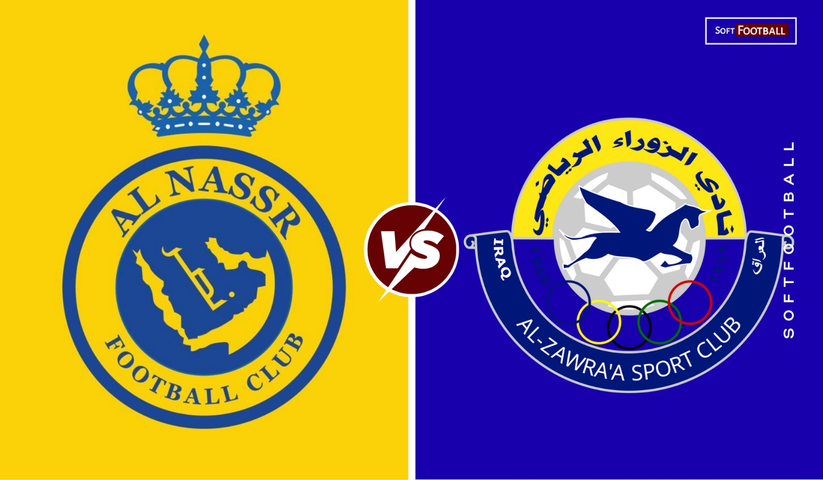 Al Nassr vs Al Zawraa (Photo Credit: Softfootball Media)