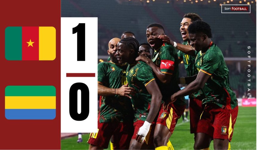 Cameroon vs Gabon (Photo Credit: SoftFootball Media)