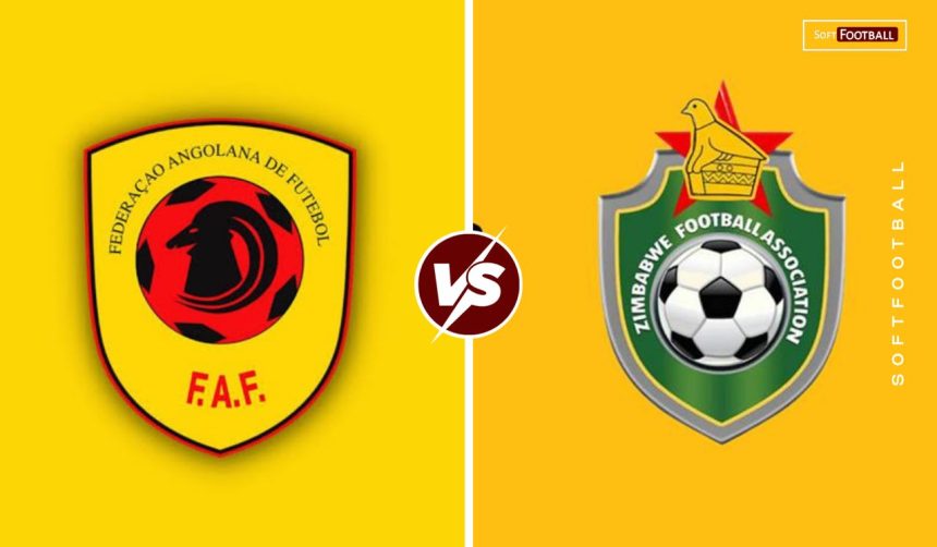 Angola vs Zimbabwe (Photo Credit: Softfootball Media)