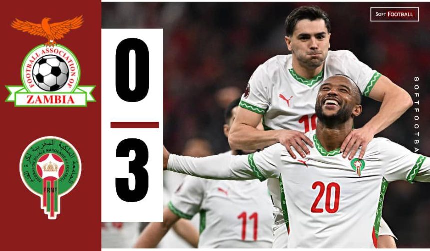 Zambia vs. Morocco (Photo Credit: Softfootball Media)