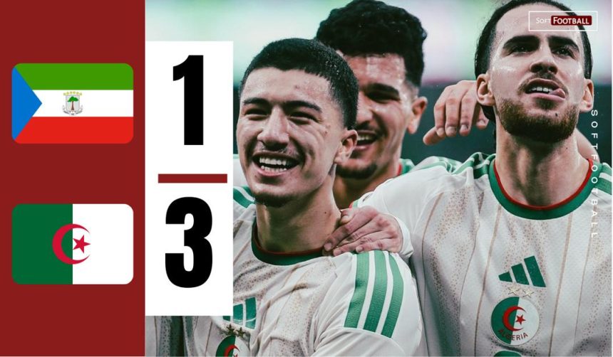 Equatorial guinea vs Algeria (Photo Credit: Softfootball Media)