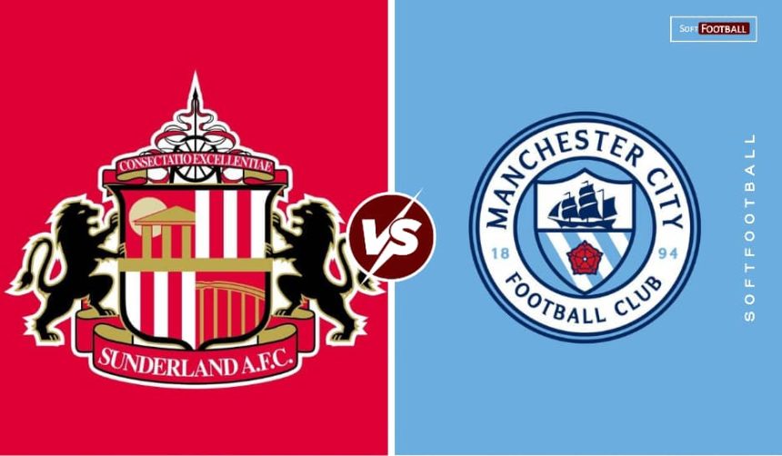 Sunderland vs Manchester city. (Photo credit: Softfootball media)