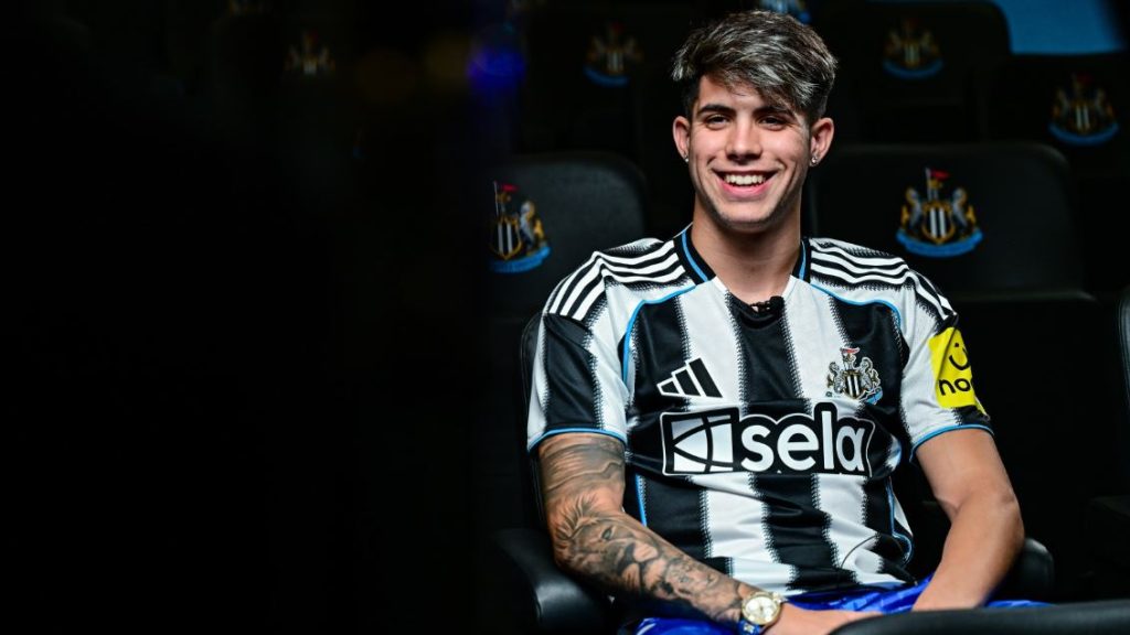 Antonio Cordero. (Photo Credit: Newcastle United Media).