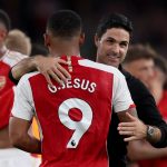 Mikel Arteta and Gabriel Jesus (Photo Credit: Arsenal website)