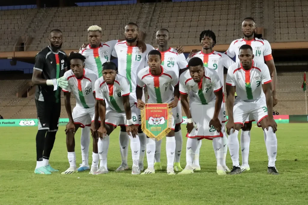 Burkina faso football team. (Photo credit: CAFonline)