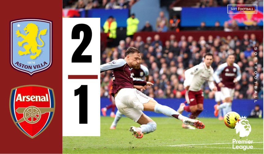 Aston Villa vs Arsenal (Photo Credit: Softfootball Media)