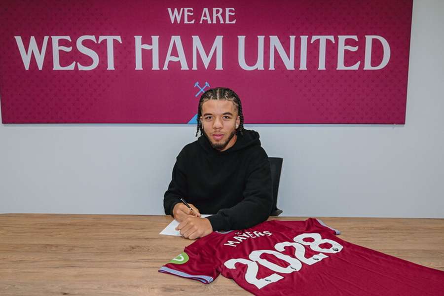 Ezra Mayers (Photo Credit: Westham website)