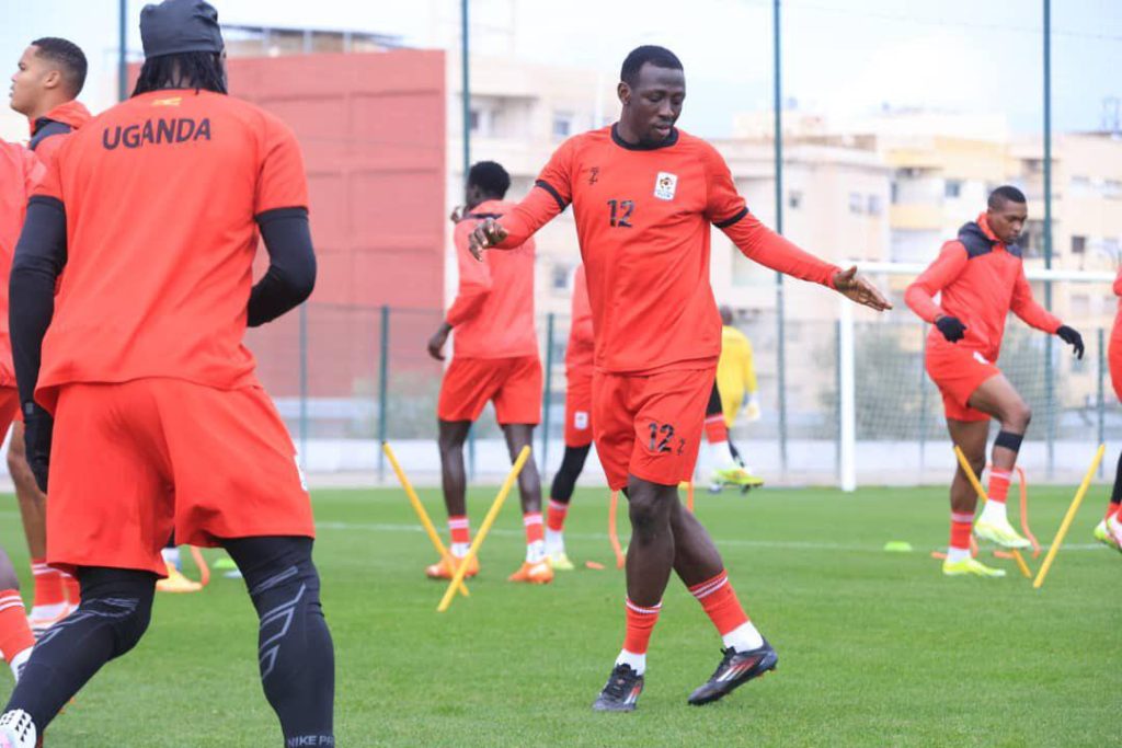 Uganda Cranes Training. (Photo Credit: Uganda cranes via x)
