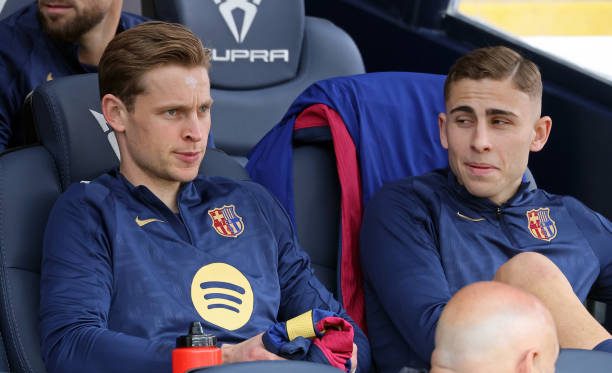 Fermín López and Frenkie de Jong (Photo Credit: Barcelona Media)