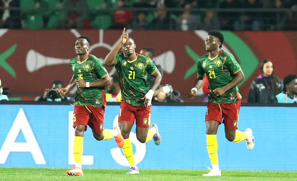 CAMEROON FOOTBALL TEAM. (PHOTO CREDIT: CAFONLINE MEDIA)