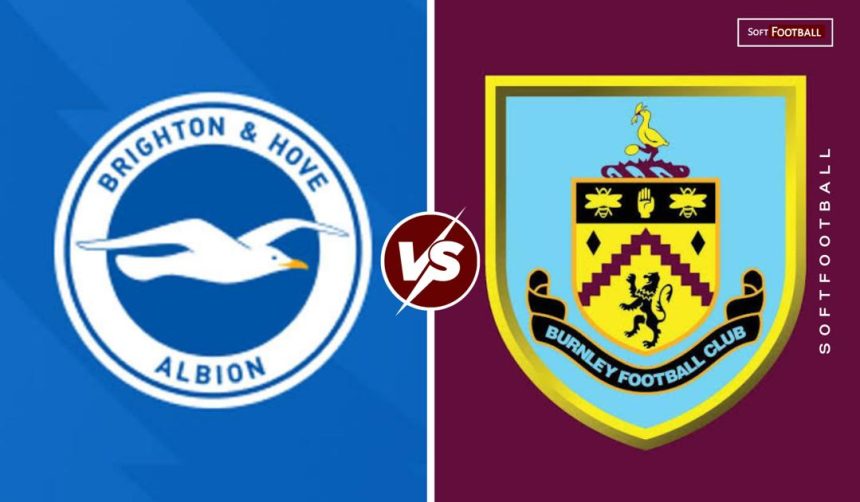 Brighton vs Burnley.(photo credit: softfootball media)
