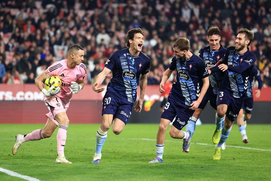 Sevilla vs Celta vigo (Photo Credit: La Liga website)