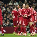 Liverpool players celebrate after scoring against Barnsley (Photo Credit: Liverpool Media)