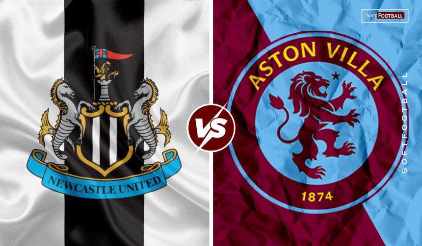 newcastle vs aston villa. (photo credit: softfootball media)