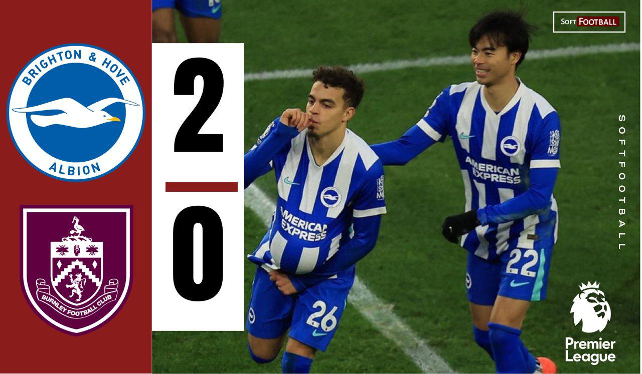 Brighton vs Burnley (Photo Credit: Softfootball Media)