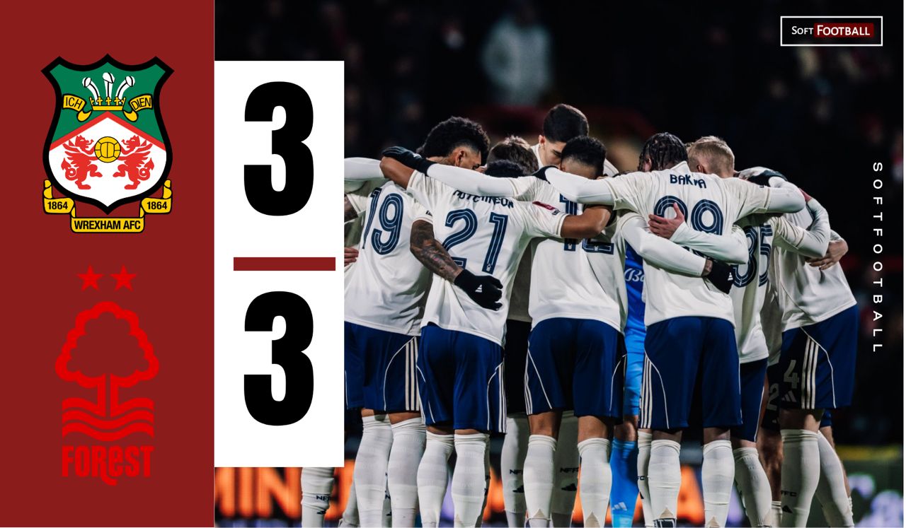 Wrexham vs Nottingham Forest (Photo Credit: SoftFootball Media)