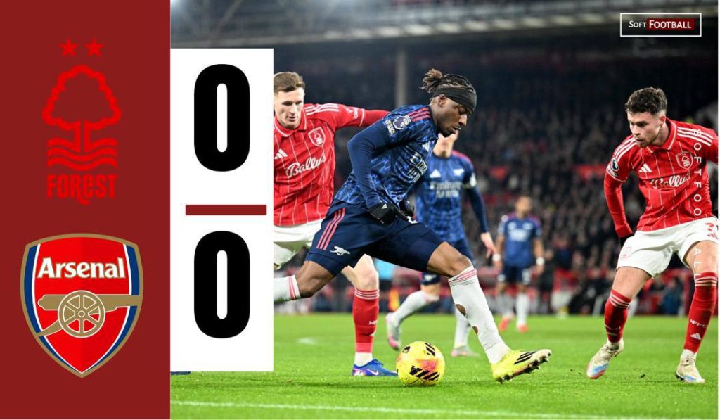 Nottingham Forest vs Arsenal (Photo Credit: Softfootball Media)