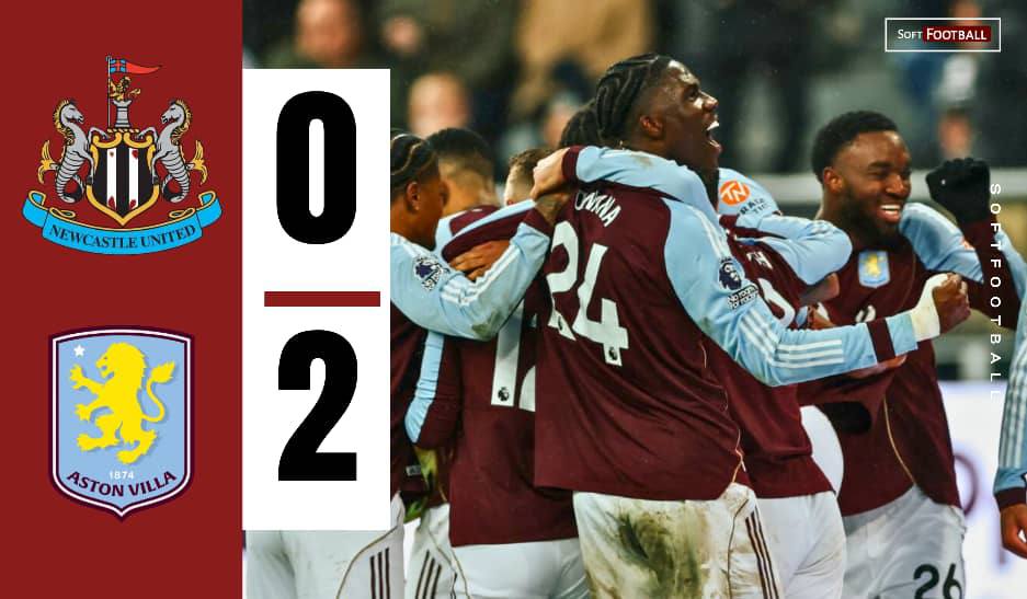 Newcastle vs Aston Villa (Photo Credit: Softfootball Media)