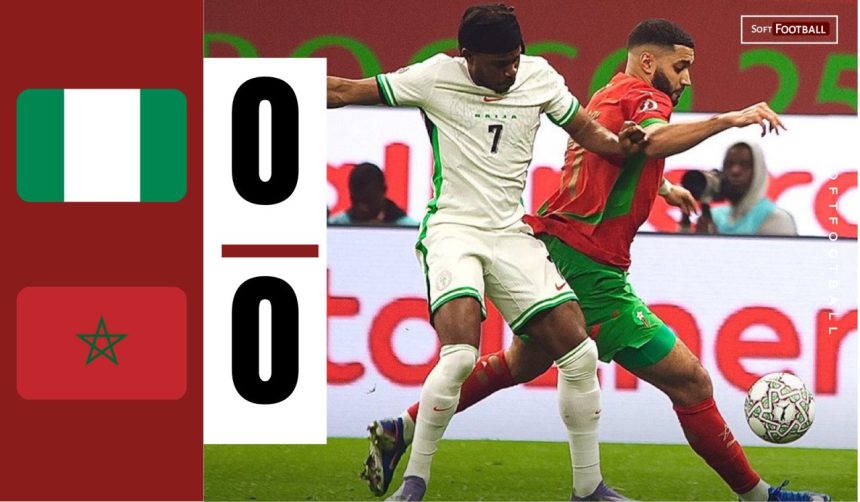 Nigeria vs Morocco (Photo Credit: SoftFootball Media)
