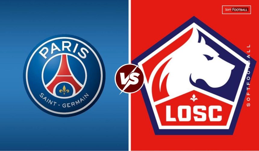 Paris Saint-Germain vs Lille.(photo credit: softfootball media )