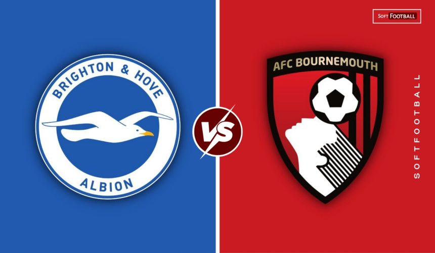 Brighton vs bournemouth. (photo credits: softfootball media)