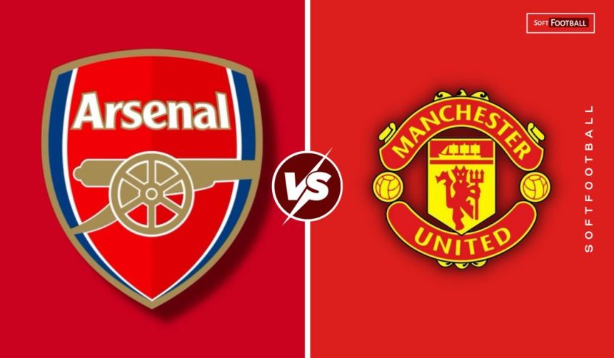 Arsenal vs man united. (photo credit: softfootball media)
