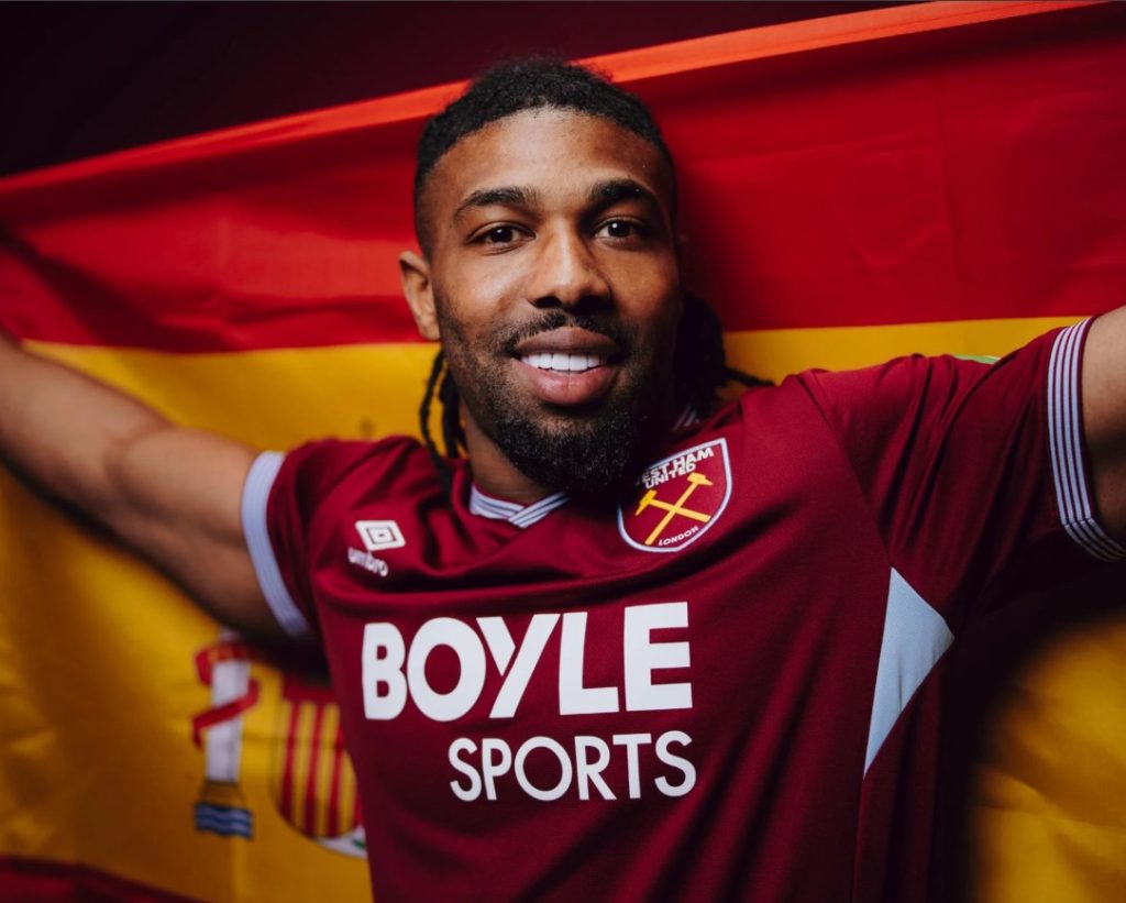 Adama Traoré. (Photo Credit: West Ham Media).