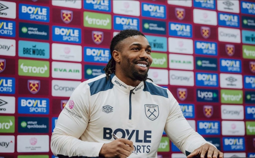 Adama Traoré. (Photo Credit: West Ham Media).