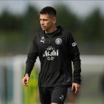 Claudio Echeverri. (Photo Credit: Manchester City Media).