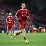 Florian Wirtz after scoring for Liverpool (Photo Credit: Liverpool via X)