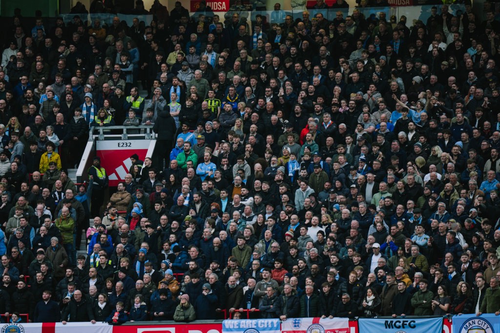 Manchester City fans after the game (Photo Credit: Manchester City via X)