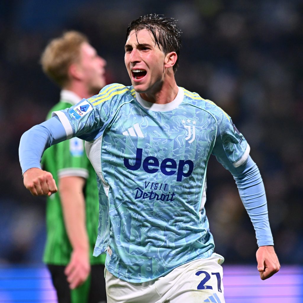 Fabio Miretti After scoring (Photo Credit: Juventus via X)