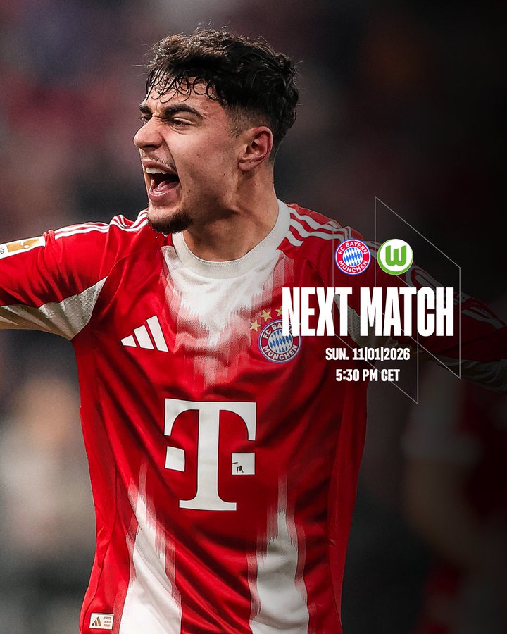Bayern Munich vs Wolfsburg.(photo credit: bayern munich via x)