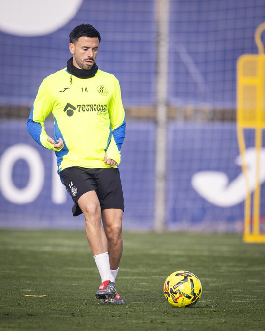 Getafe training (photo credit: getafe via x)