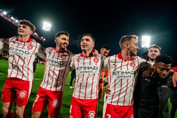 Girona fc.(photo credit: Girona media)