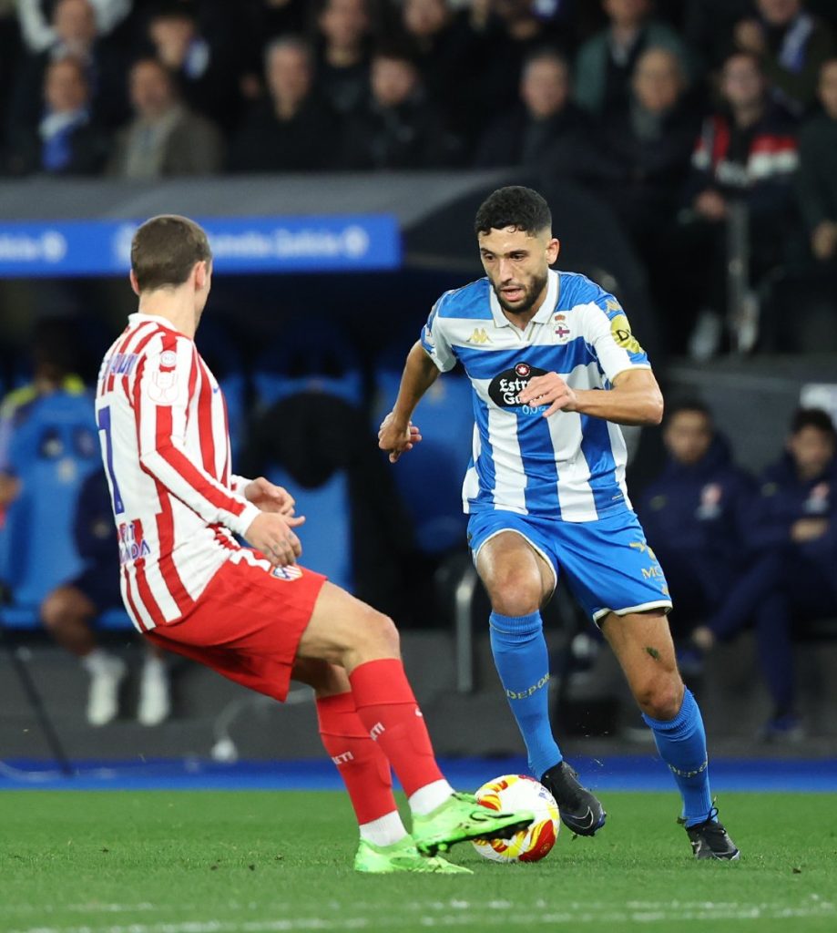 Deportivo La Coruna vs Atletico Madrid (Photo Credit: RC Deportivo via X)