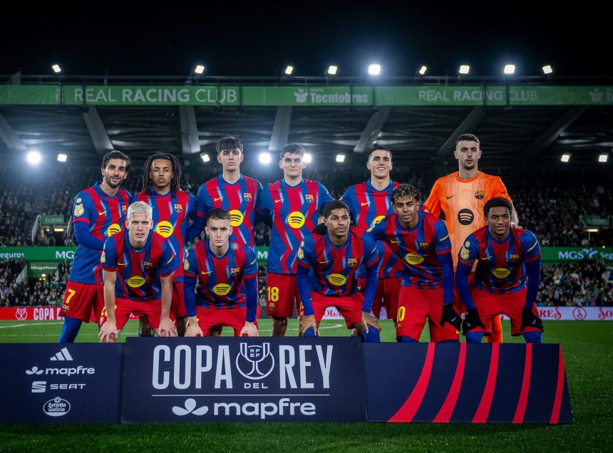 Barcelona Players (Photo Credit: Barcelona via X)
