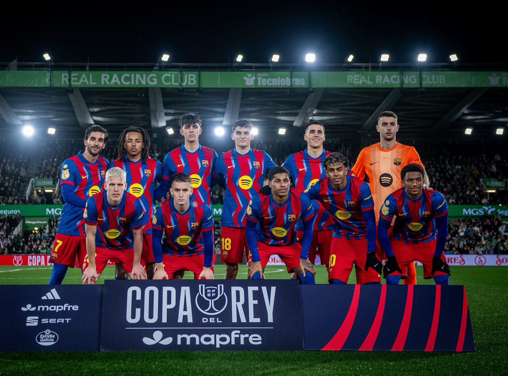 Barcelona Players (Photo Credit: Barcelona via X)